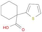 1-(Thiophen-2-yl)cyclohexanecarboxylic acid