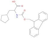 3-cyclopentyl-2-({[(9H-fluoren-9-yl)methoxy]carbonyl}amino)propanoic acid