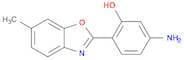 5-amino-2-(6-methylbenzo[d]oxazol-2-yl)phenol