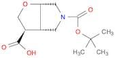 Racemic-(3R,3aS,6aS)-5-(tert-butoxycarbonyl)hexahydro-2H-furo[2,3-c]pyrrole-3-carboxylic acid