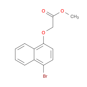 (4-Bromo-naphthalen-1-yloxy)-acetic acid Methyl ester