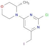 (S)-4-(2-chloro-6-(iodomethyl)pyrimidin-4-yl)-3-methylmorpholine