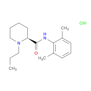 2-Piperidinecarboxamide, N-(2,6-dimethylphenyl)-1-propyl-,monohydrochloride, (2S)-