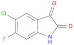 5-Chloro-6-fluoroindoline-2,3-dione
