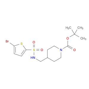 tert-Butyl 4-((5-bromothiophene-2-sulfonamido)methyl)piperidine-1-carboxylate
