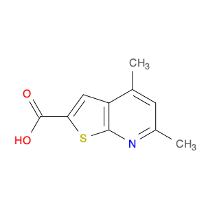 4,6-dimethylthieno[2,3-b]pyridine-2-carboxylic acid