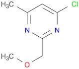 4-chloro-2-(methoxymethyl)-6-methylpyrimidine