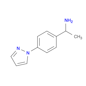 1-[4-(1H-pyrazol-1-yl)phenyl]ethan-1-amine