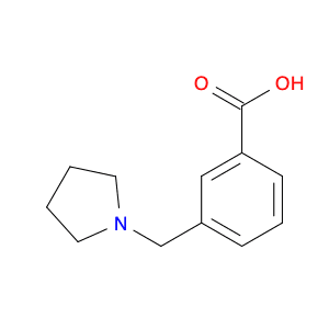 3-(Pyrrolidin-1-ylmethyl)benzoic acid