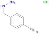 4-(hydrazinylmethyl)benzonitrile hydrochloride