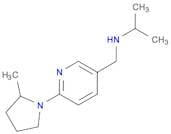 N-((6-(2-Methylpyrrolidin-1-yl)pyridin-3-yl)methyl)propan-2-amine