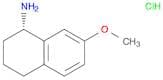 (1S)-7-methoxy-1,2,3,4-tetrahydronaphthalen-1-amine hydrochloride