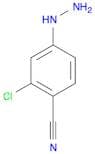 2-chloro-4-hydrazinylbenzonitrile