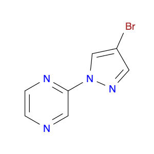 2-(4-bromo-1H-pyrazol-1-yl)pyrazine