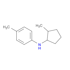 4-methyl-N-(2-methylcyclopentyl)aniline