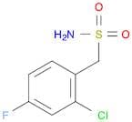 2-CHLORO-4-FLUOROBENZENEMETHANESULFONAMIDE