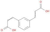 3-[3-(2-carboxyeth-1-en-1-yl)phenyl]prop-2-enoic acid