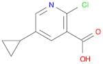 2-Chloro-5-cyclopropylnicotinic acid