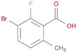 3-bromo-2-fluoro-6-methyl-benzoic acid