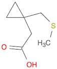 2-{1-[(Methylsulfanyl)methyl]cyclopropyl}acetic Acid