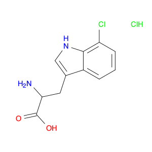 2-Amino-3-(7-chloro-1H-indol-3-yl)propanoic acid (hydrochloride)