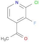 1-(2-Chloro-3-fluoropyridin-4-yl)ethanonea