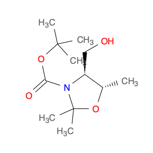 tert-Butyl (4S,5S)-4-(Hydroxymethyl)-2,2,5-trimethyloxazolidine-3-carboxylate