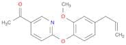 5-Acetyl-2-(4-allyl-2-methoxyphenoxy) pyridine