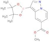 methyl 3-(4,4,5,5-tetramethyl-1,3,2-dioxaborolan-2-yl)pyrazolo[1,5-a]pyridine-5-carboxylate