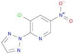 3-chloro-5-nitro-2-(2H-1,2,3-triazol-2-yl)pyridine