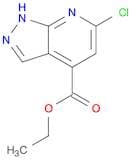 ETHYL6-CHLORO-1H-PYRAZOLO[3,4-B]PYRIDINE-4-CARBOXYLATE