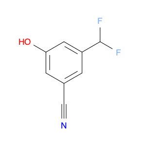 3-(DIFLUOROMETHYL)-5-HYDROXYBENZONITRILE