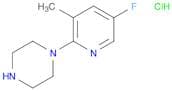 1-(5-FLUORO-3-METHYLPYRIDIN-2-YL)PIPERAZINEHCL