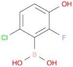 2-Chloro-6-fluoro-5-hydroxyphenylboronic acid