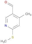 4-Methyl-6-methylsulfanyl-pyridine-3-carbaldehyde