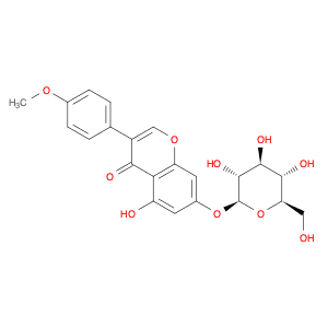 4H-1-Benzopyran-4-one,7-(b-D-glucopyranosyloxy)-5-hydroxy-3-(4-methoxyphenyl)-