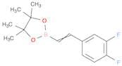 2-[2-(3,4-difluorophenyl)ethenyl]-4,4,5,5-tetramethyl-1,3,2-dioxaborolane