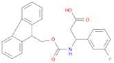 Benzenepropanoic acid, b-[[(9H-fluoren-9-ylmethoxy)carbonyl]amino]-3-fluoro-