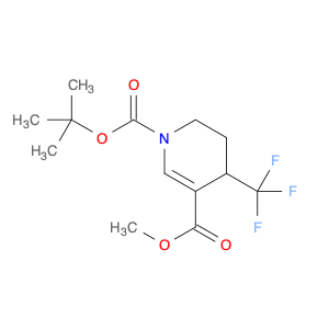 1-tert-Butyl 3-methyl 4-(trifluoromethyl)-5,6-dihydropyridine-1,3(4H)-dicarboxylate
