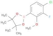 2-(4-CHLORO-3-FLUORO-2-METHOXYPHENYL)-4,4,5,5-TETRAMETHYL-1,3,2-DIOXABOROLANE