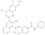 2-Naphthalenecarboxamide,N-(4-chloro-2,5-dimethoxyphenyl)-3-hydroxy-4-[[2-methoxy-5-[(phenylamino)…