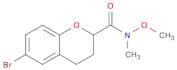 6-Bromo-N-Methoxy-N-Methylchroman-2-Carboxamide