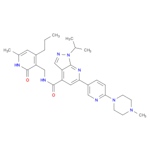 N-[(1,2-Dihydro-6-methyl-2-oxo-4-propyl-3-pyridinyl)methyl]-1-(1-methylethyl)-6-[6-(4-methyl-1-pip…