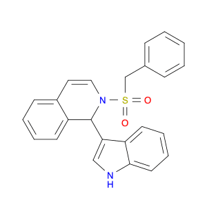 Isoquinoline, 1,2-dihydro-1- (1H-INDOL-3-YL) -2 - [(Phenylmethyl) Sulfonyl] -