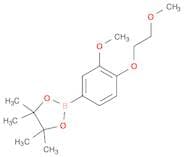 2-[3-Methoxy-4-(2-methoxyethoxy)phenyl]-4,4,5,5-tetramethyl-1,3,2-dioxaborolane