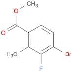 Methyl 4-bromo-3-fluoro-2-methylbenzoate