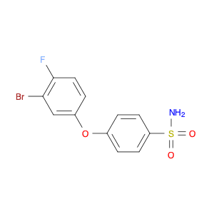 4-(3-Bromo-4-fluorophenoxy)benzenesulfonamide