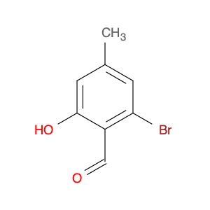 Benzaldehyde, 2-bromo-6-hydroxy-4-methyl-