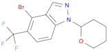 4-bromo-1-(oxan-2-yl)-5-(trifluoromethyl)-1H-indazole