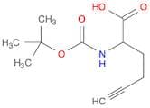 2-{[(tert-butoxy)carbonyl]amino}hex-5-ynoic acid